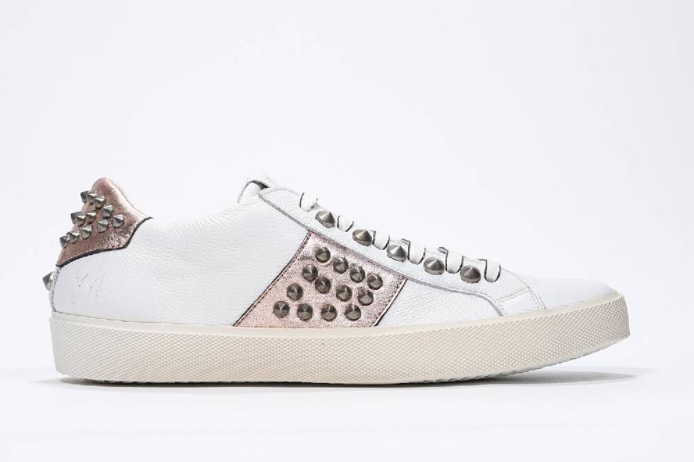 Leather Crown STUDLIGHT | Rosa e bianco - BASSE - Donna Sottocosto