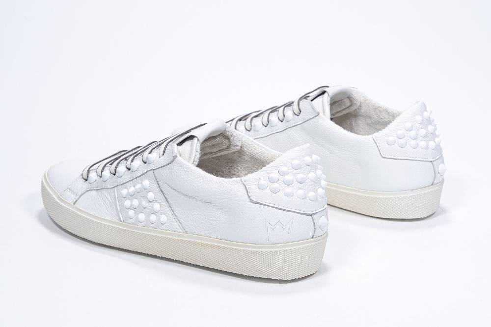 Leather Crown STUDLIGHT | Tutto bianco - BASSE - Donna Convenienza
