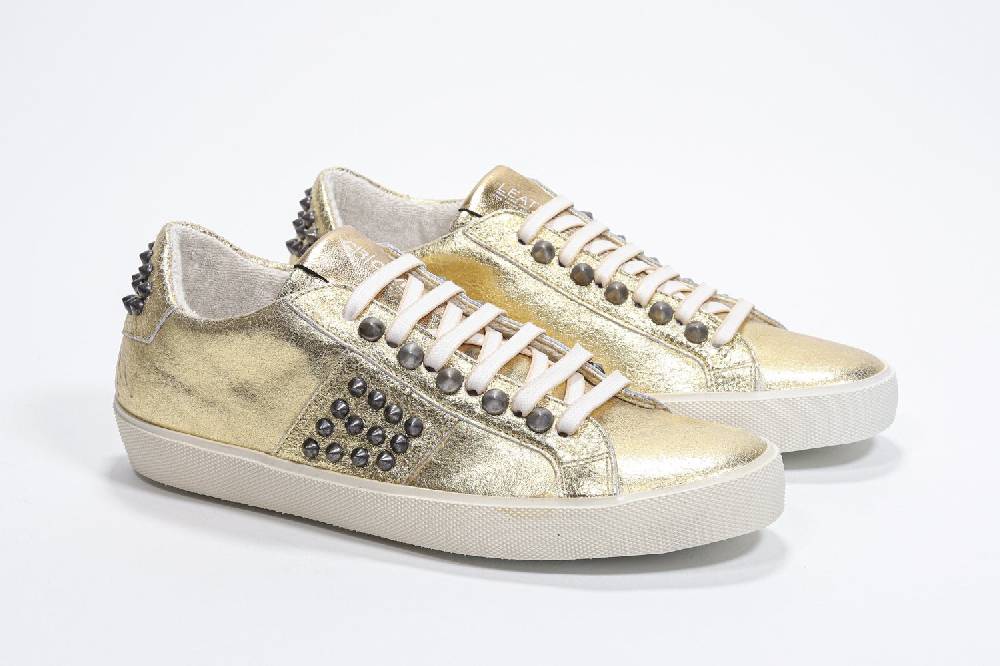 Leather Crown STUDLIGHT | Oro - BASSE - Donna Hotsell