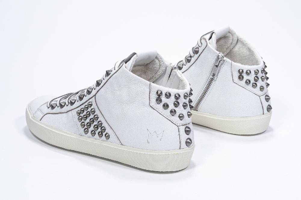 Leather Crown STUDBORN | Vintage Bianche - Alte - Donna Saldi Di Fabbrica