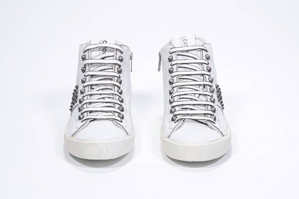 Leather Crown STUDBORN | Vintage Bianche - Alte - Donna Saldi Di Fabbrica