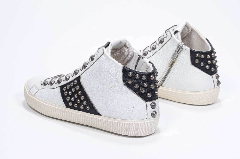 Leather Crown STUDBORN | Vintage Bianche & Nere - Alte - Donna I Più Venduti