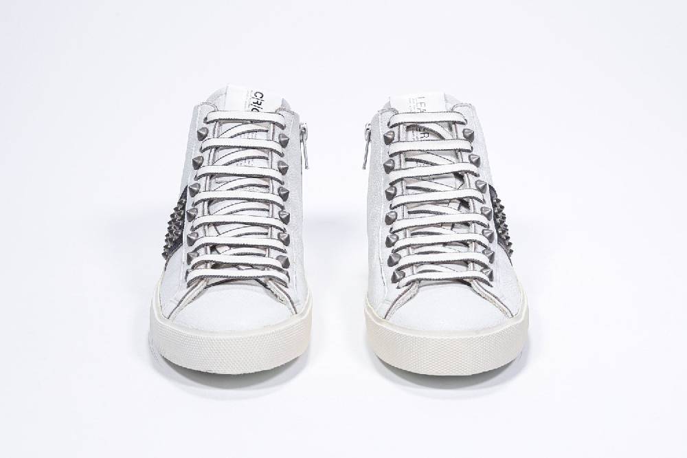 Leather Crown STUDBORN | Vintage Bianche & Nere - Alte - Donna I Più Venduti