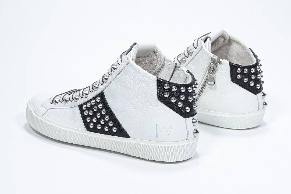 Leather Crown STUDBORN | Bianche & Nere - Alte - Donna Vendite Flash