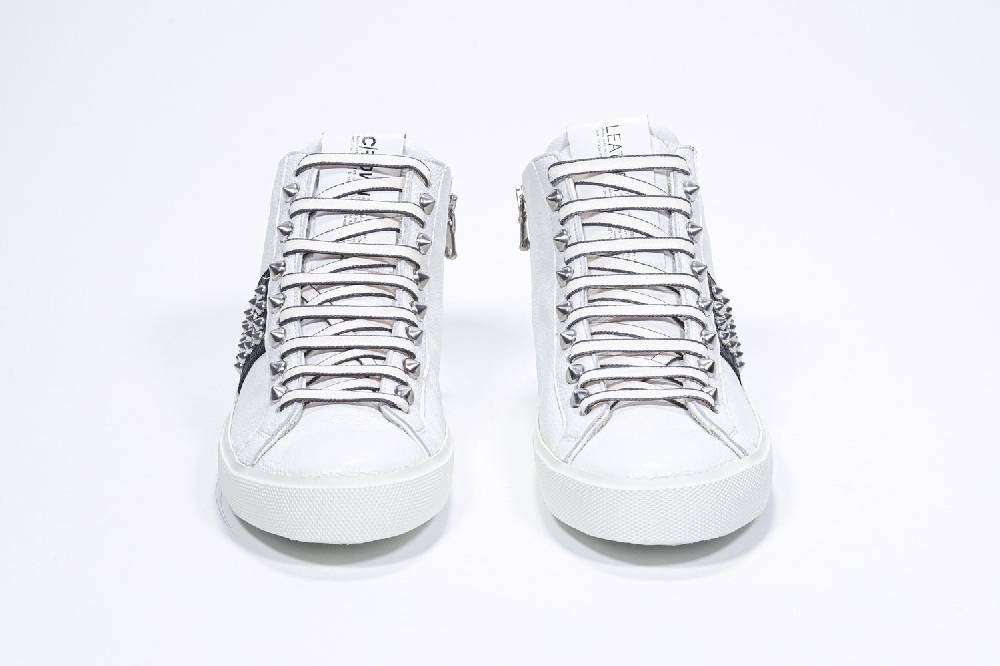 Leather Crown STUDBORN | Bianche & Nere - Alte - Donna Vendite Flash