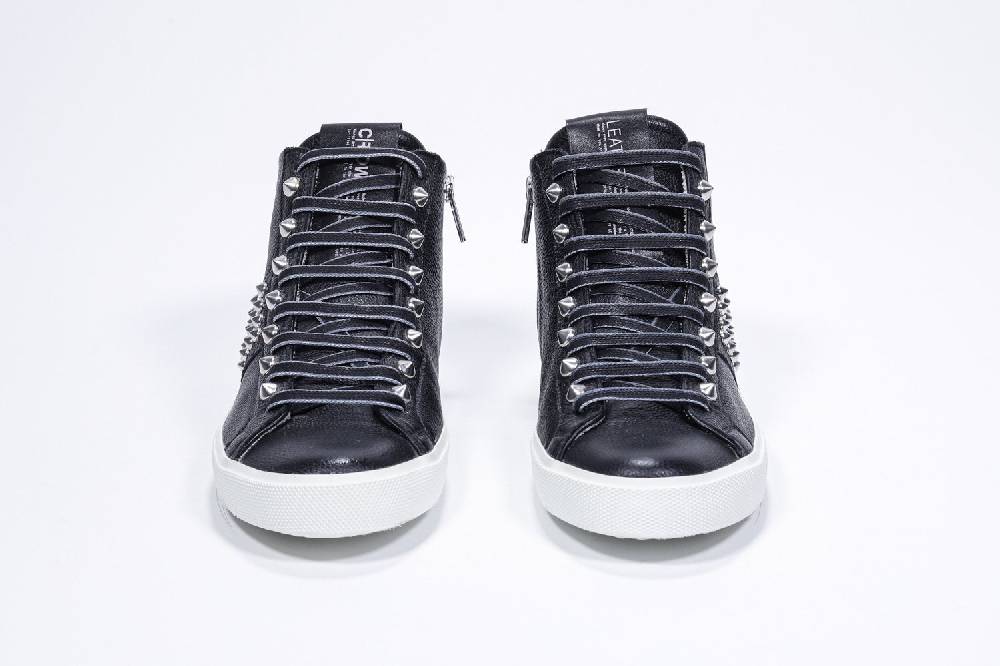 Leather Crown STUDBORN | Nere - Alte - Donna Saldi Di Fabbrica