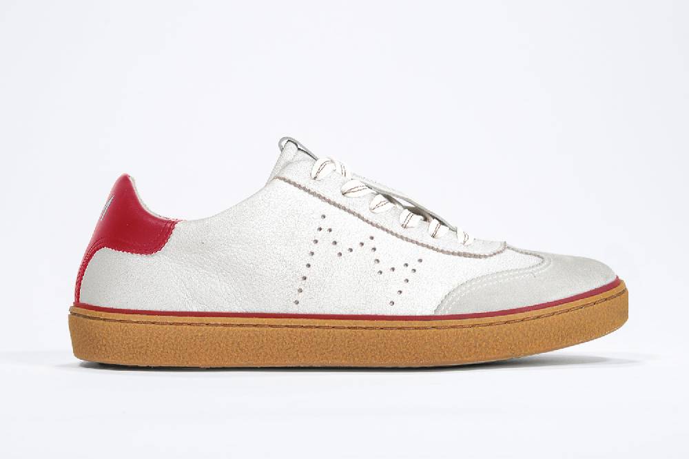 Leather Crown MODEL T | Retro Red - BASSE - Uomo Italy