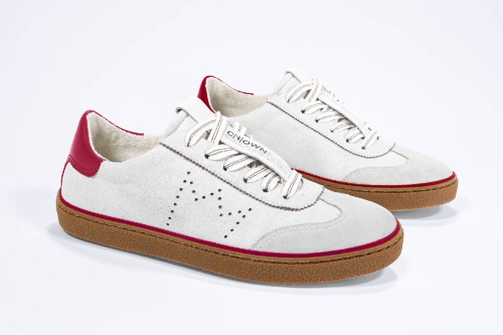 Leather Crown MODEL T | Retro Red - BASSE - Uomo Italy