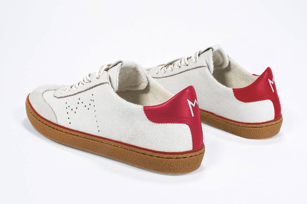 Leather Crown MODEL T | Retro Red - BASSE - Uomo Italy