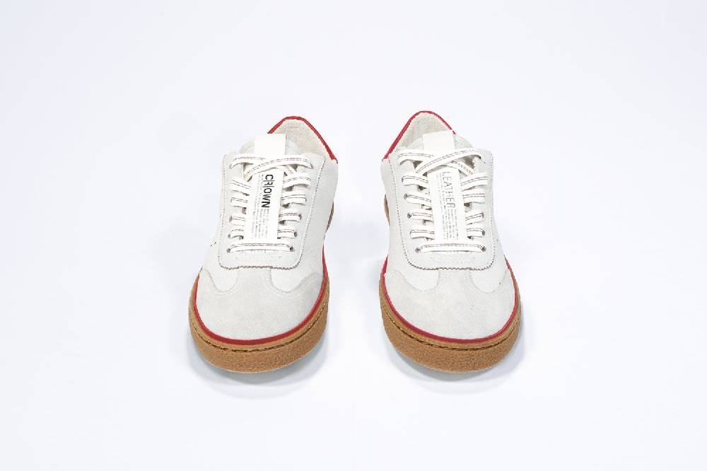Leather Crown MODEL T | Retro Red - BASSE - Uomo Italy