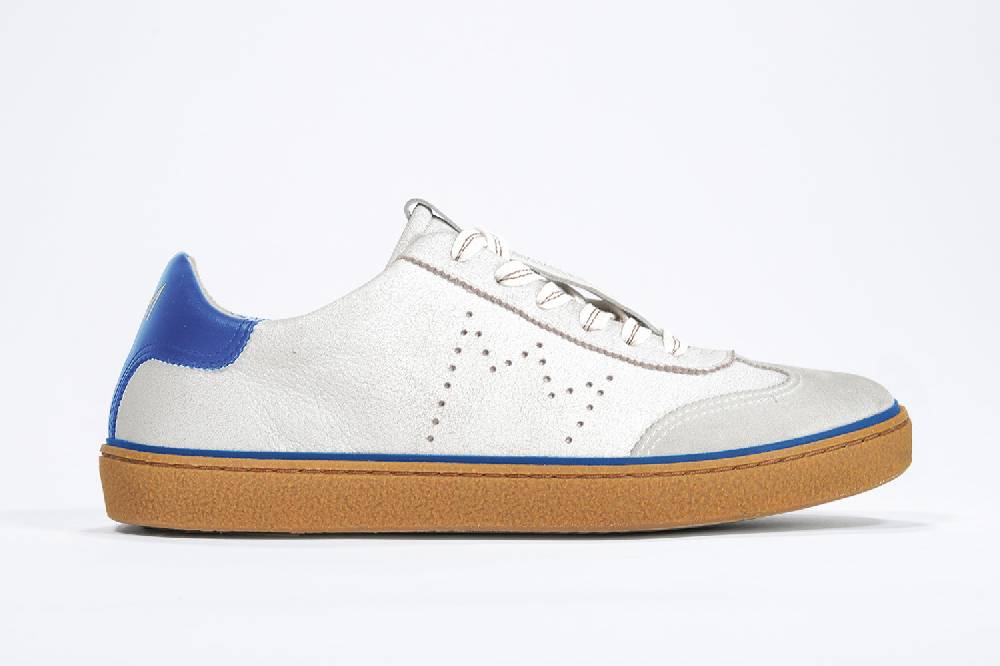 Leather Crown MODEL T | Retro Blue - BASSE - Uomo Italia