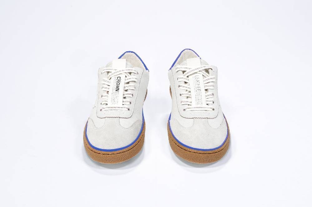 Leather Crown MODEL T | Retro Blue - BASSE - Uomo Italia