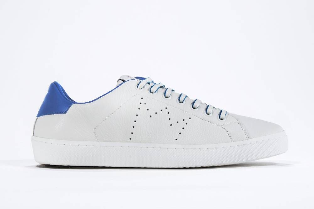 Leather Crown LC06 | Blu & Bianche - Basse - Uomo In Linea