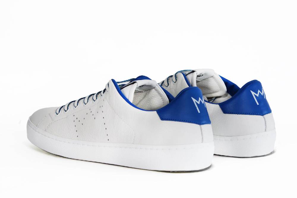 Leather Crown LC06 | Blu & Bianche - Basse - Uomo In Linea