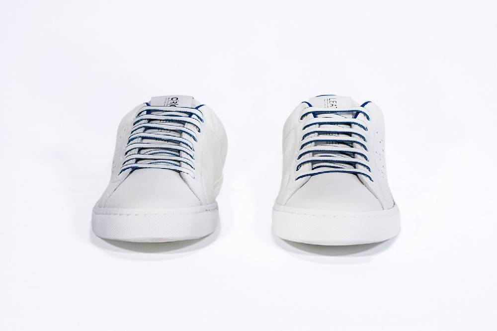 Leather Crown LC06 | Blu & Bianche - Basse - Uomo In Linea
