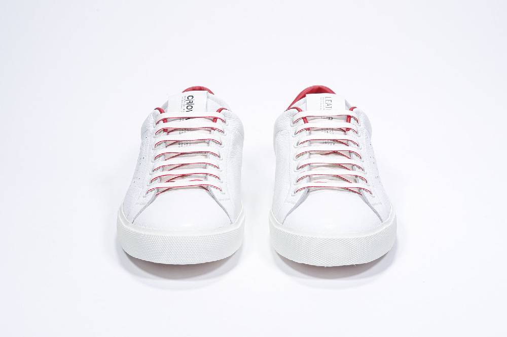 Leather Crown LC06 | Rosse & Bianche - Basse - Uomo Nuovo
