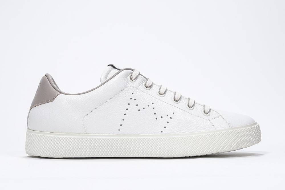 Leather Crown LC06 | Beige & Bianche - Basse - Uomo Spedizione Gratuita