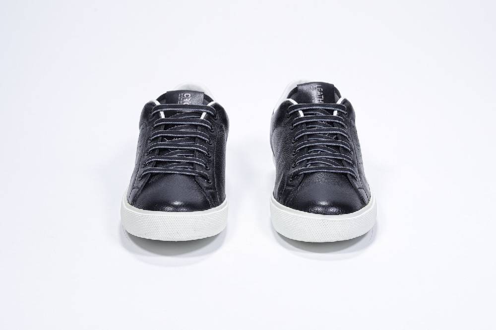 Leather Crown LC06 | Bianche & Nere - Basse - Uomo Acquista Ora