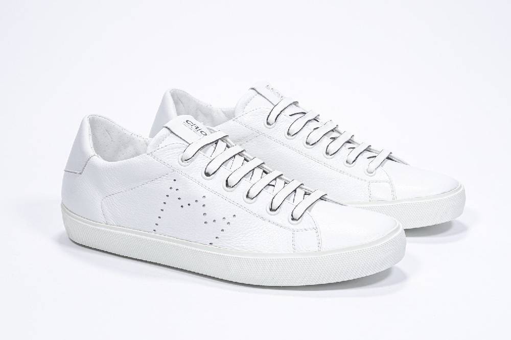 Leather Crown PURE | Bianche - Basse - Uomo Consegna Veloce