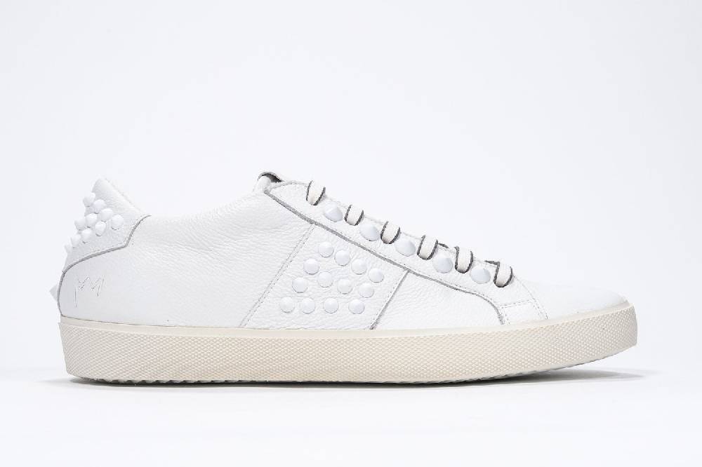 Leather Crown STUDLIGHT | Tutto bianco - BASSE - Uomo Novità