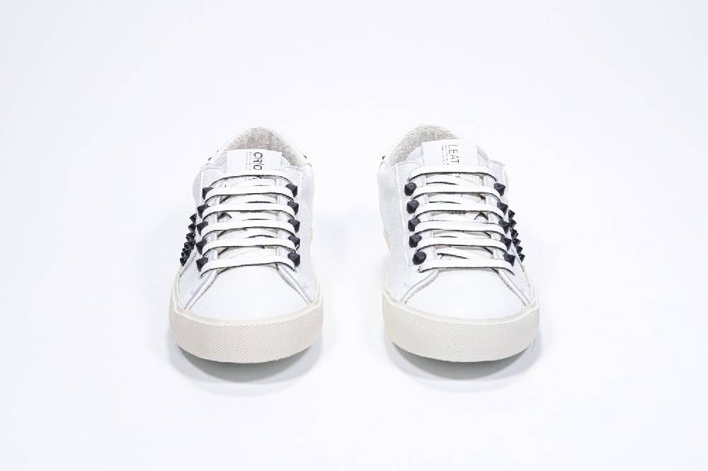 Leather Crown STUDLIGHT | Bianco - BASSE - Uomo Presa