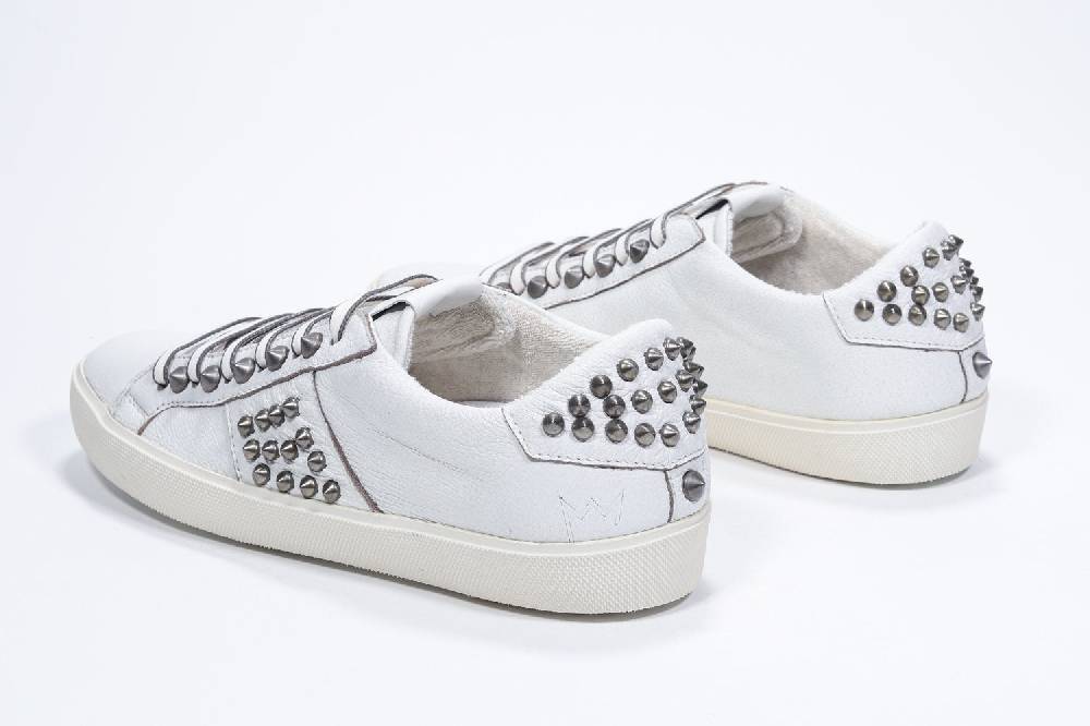 Leather Crown STUDLIGHT | Bianco - BASSE - Uomo Offerta