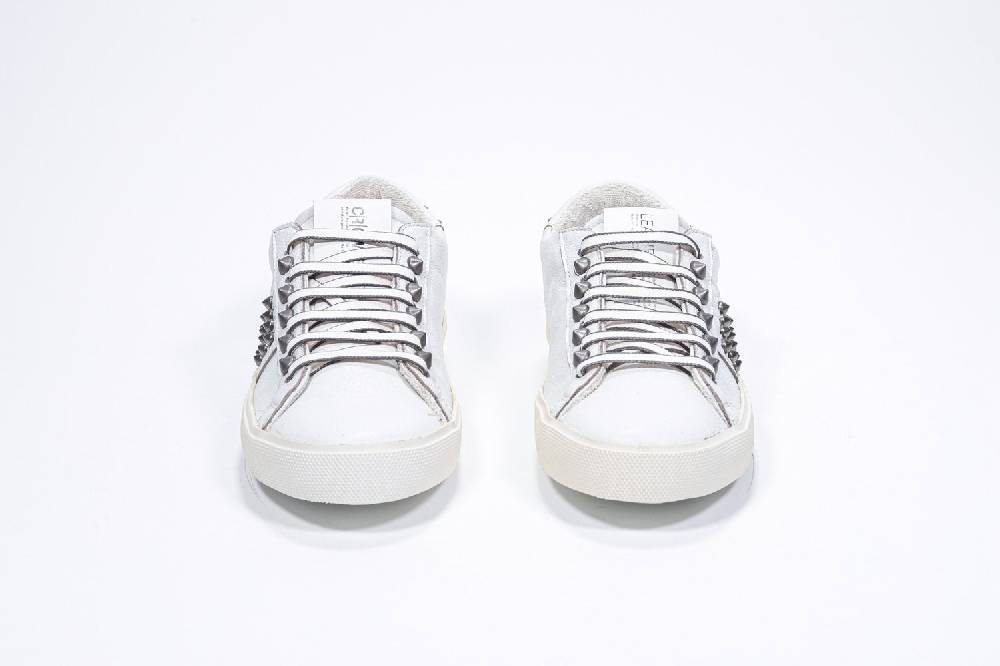 Leather Crown STUDLIGHT | Bianco - BASSE - Uomo Offerta