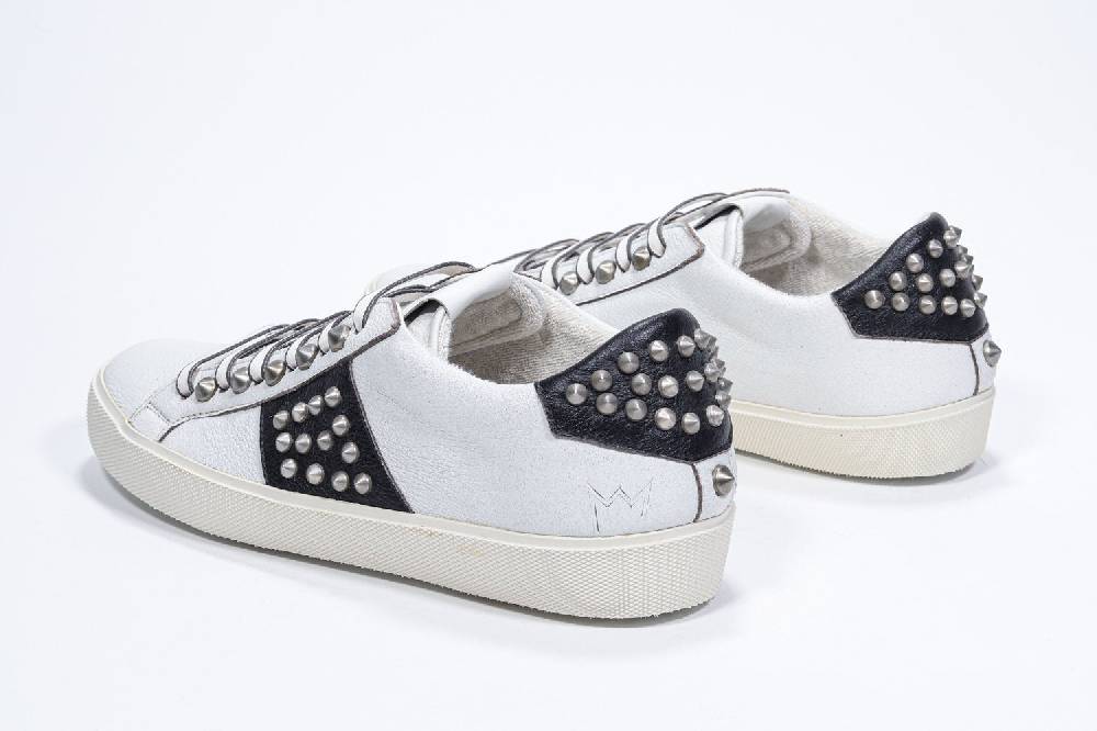 Leather Crown STUDLIGHT | Bianco e nero - BASSE - Uomo Online