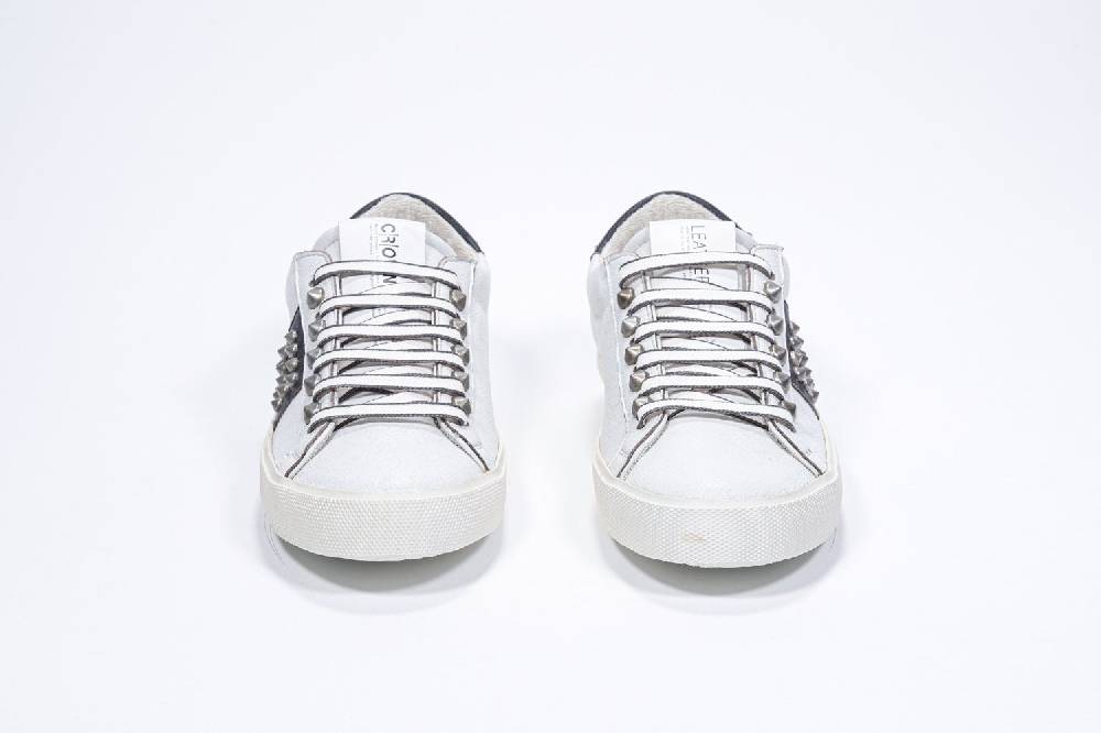 Leather Crown STUDLIGHT | Bianco e nero - BASSE - Uomo Online