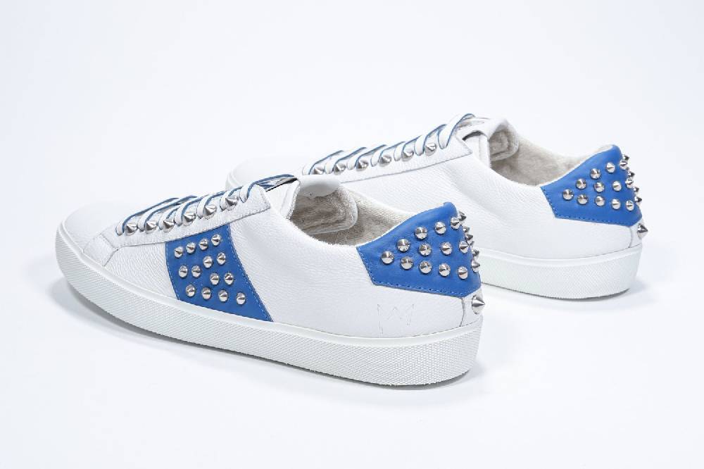 Leather Crown STUDLIGHT | Bianco e blu - BASSE - Uomo Offerte