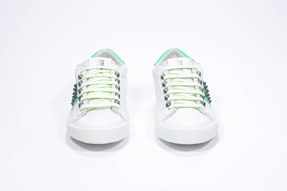 Leather Crown STUDLIGHT | Verde neon - BASSE - Uomo Vendita Calda