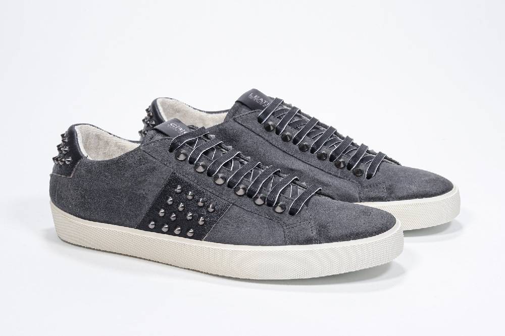 Leather Crown STUDLIGHT | Grigio - BASSE - Uomo Vendite Flash