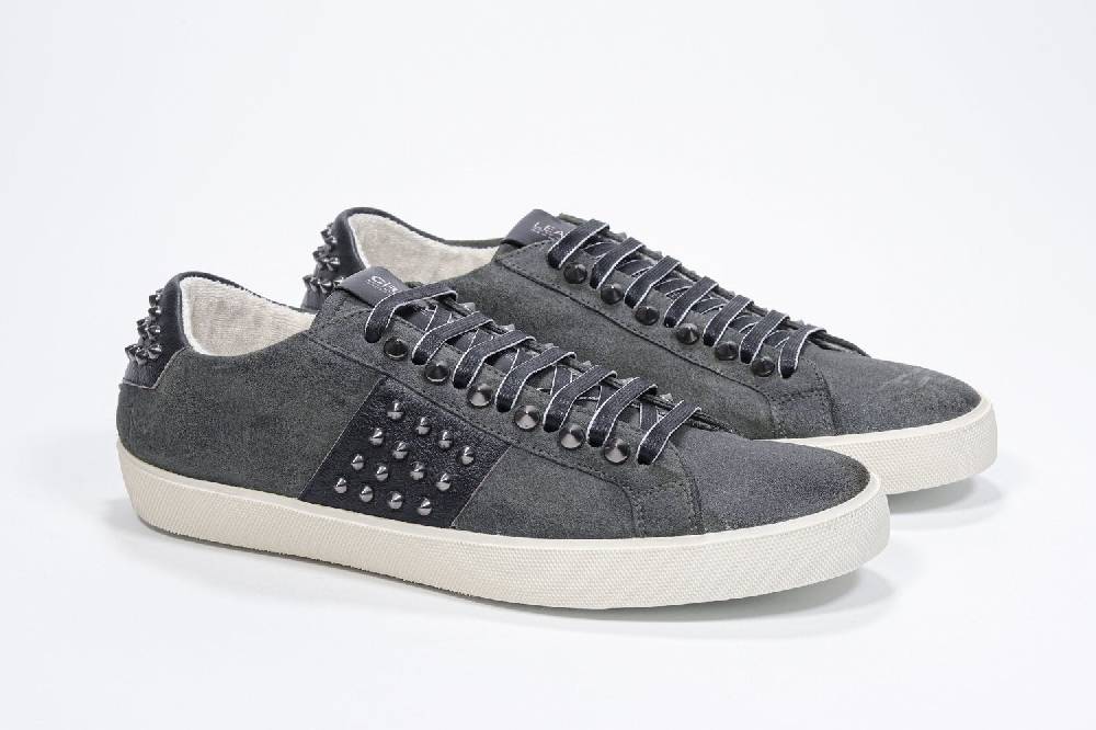 Leather Crown STUDLIGHT | Verde militare - BASSE - Uomo Enormi risparmi
