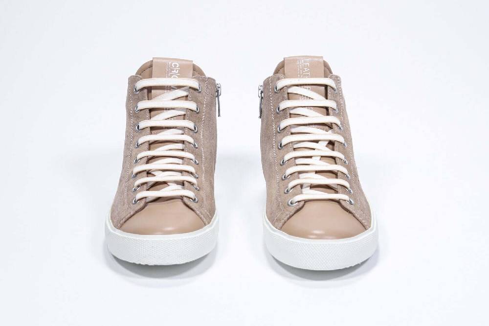 Leather Crown EARTH | Cuoio - Mid Top - Uomo In Linea