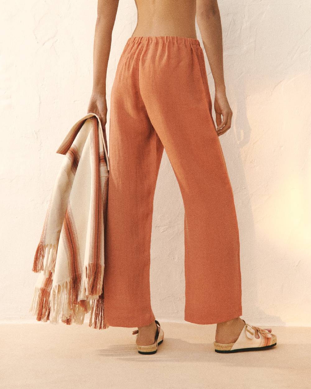 Manebí Linen Gauze Girona Trousers - Sunbaked Shopping Online