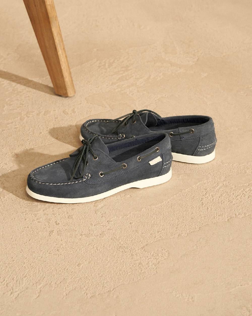 Manebí Suede Boat-Shoes - Hamptons Patriot Blue Nuova