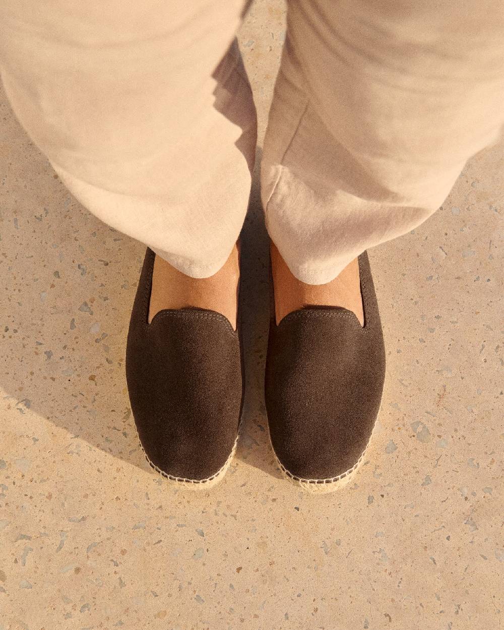 Manebí Suede Espadrilles - Cocoa Nuovo