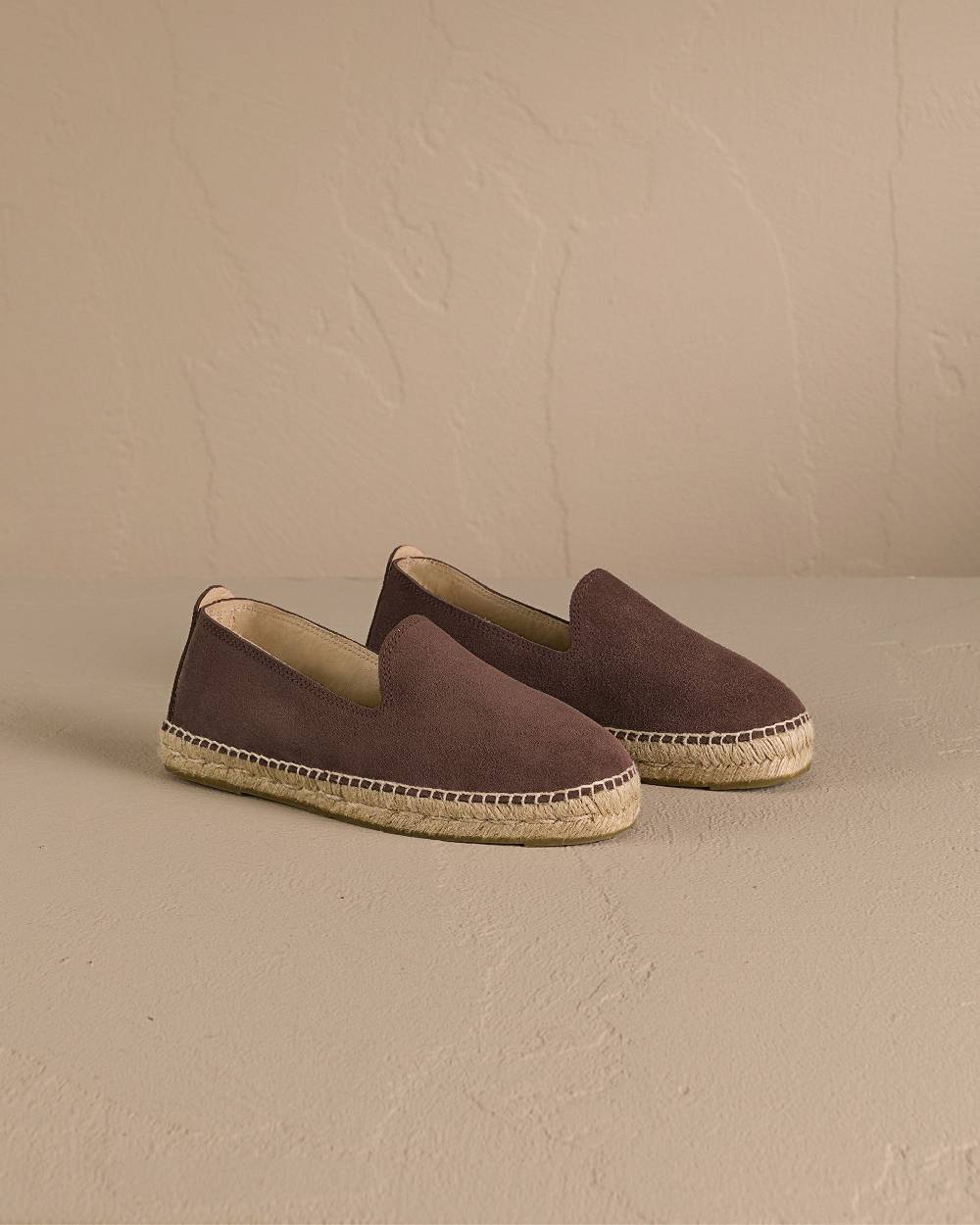 Manebí Suede Espadrilles - Cocoa Nuovo
