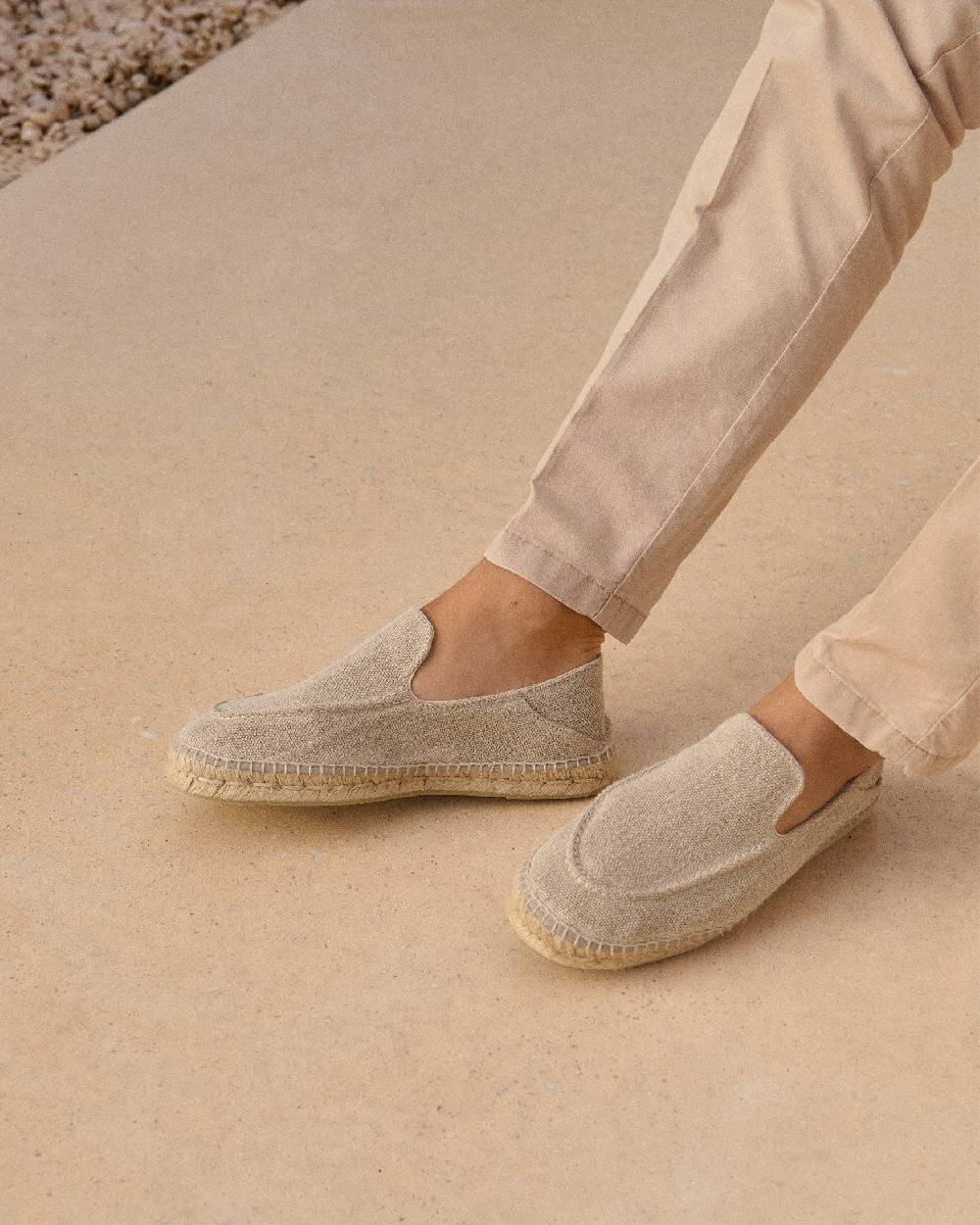 Manebí Organic Hemp Traveler Loafers|Espadrilles - Natural Spedizione Gratuita