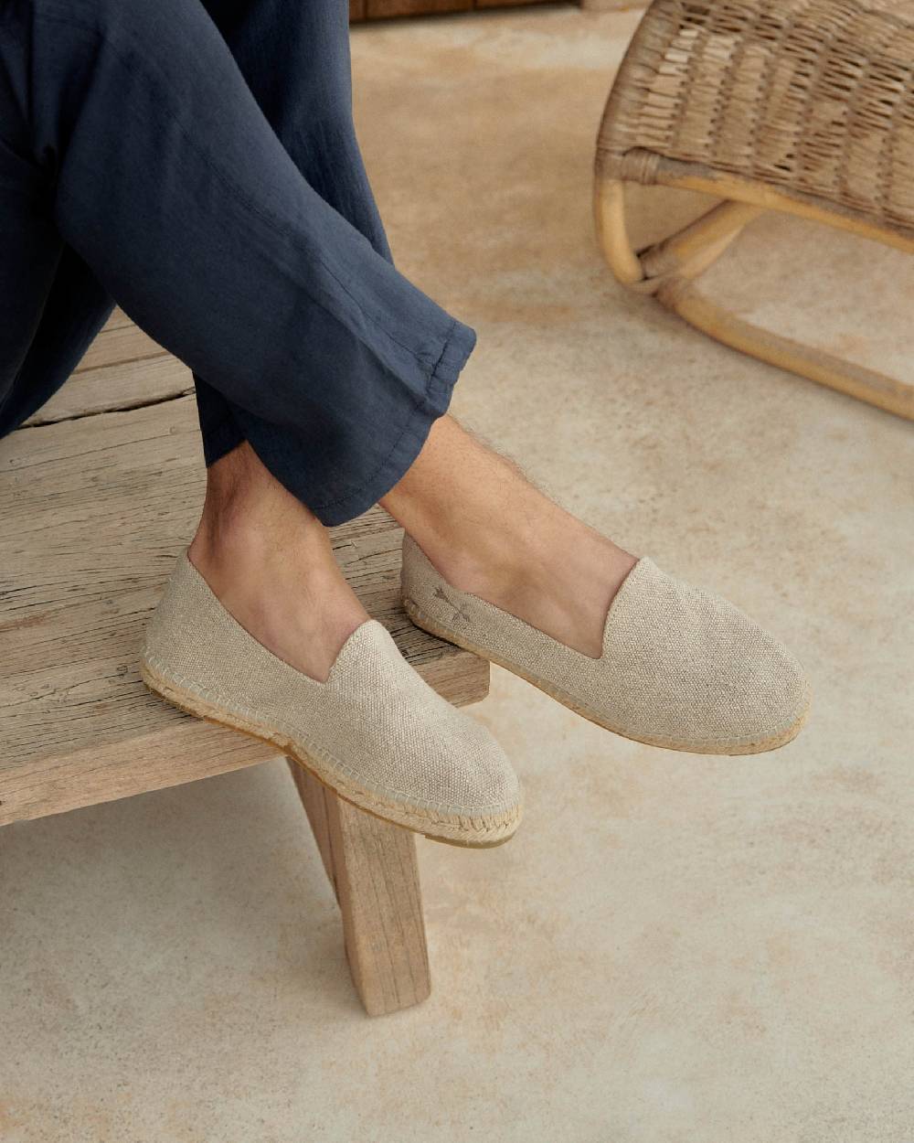 Manebí Organic Hemp Espadrilles - La Havana Natural Pezzi Unici
