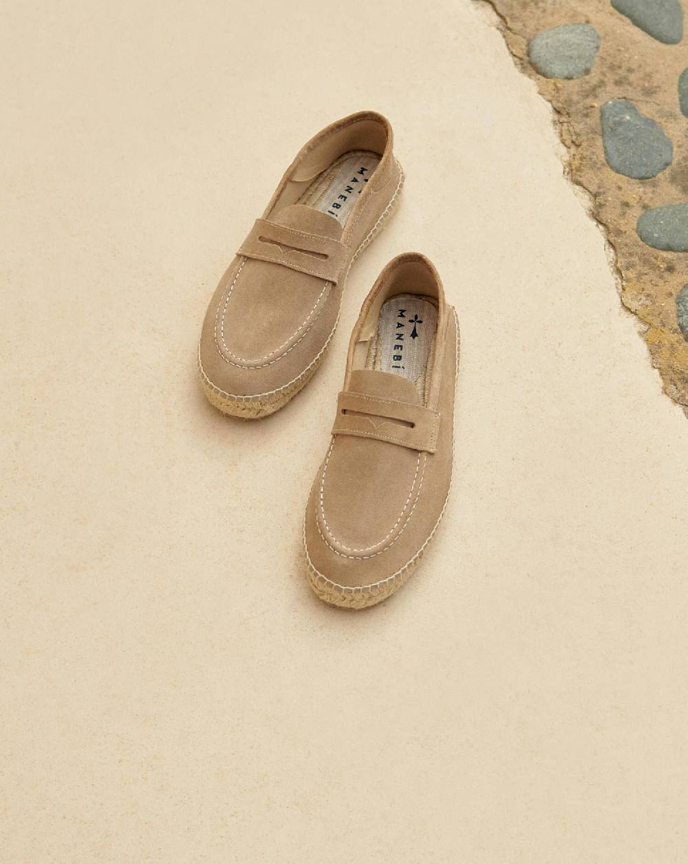 Manebí Mocassini - Hamptons - Vintage Taupe Acquista Ora