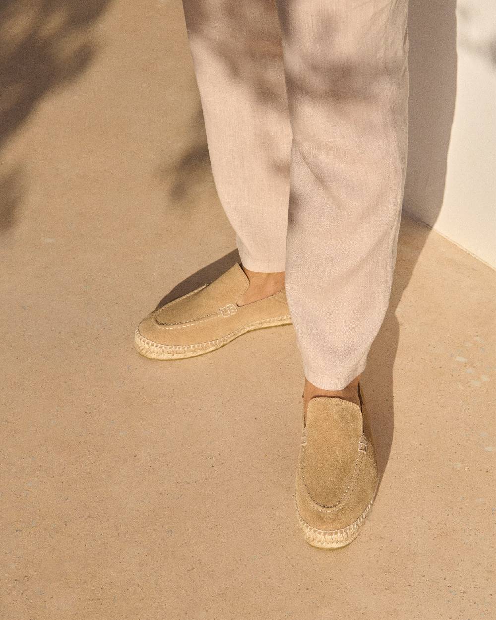 Manebí Mocassini Traveler - Hamptons - Washed Beige Fino Al -60%