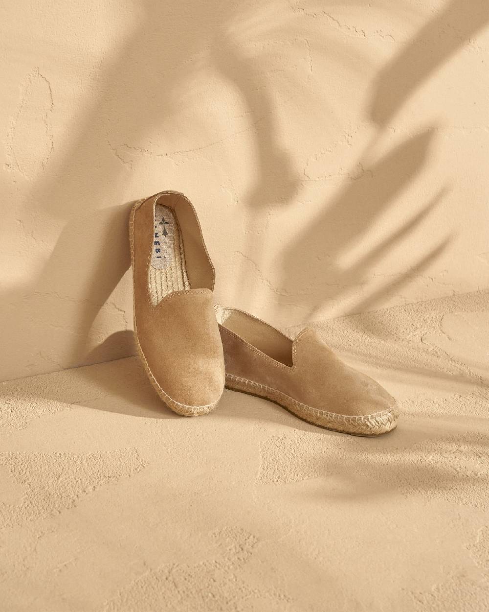 Manebí Espadrillas - Hamptons - Washed Beige Affare Del Giorno