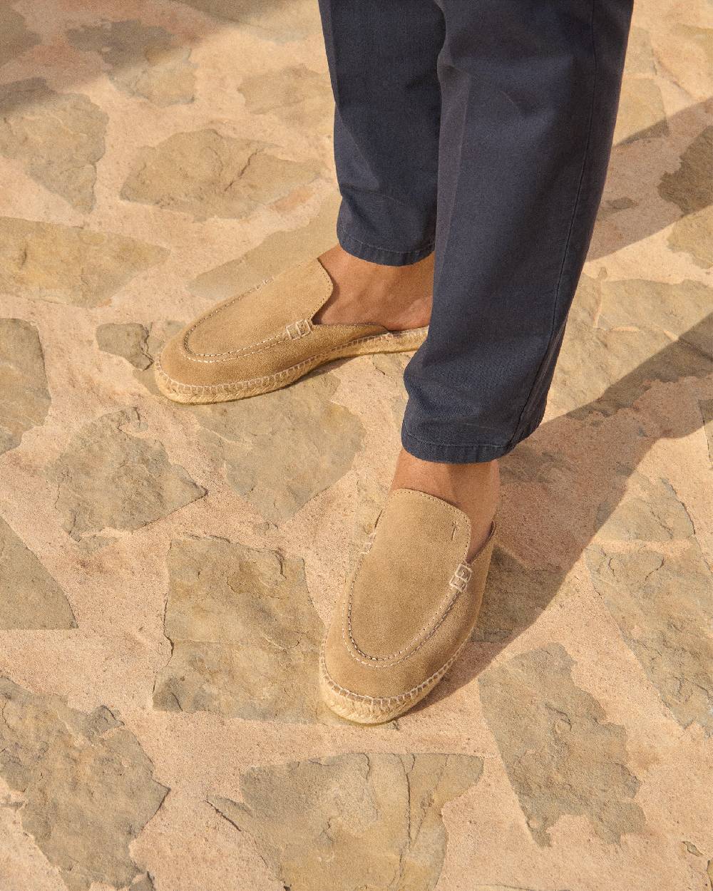 Manebí Mocassini Sabot Traveler - Hamptons - Washed Beige Sottocosto