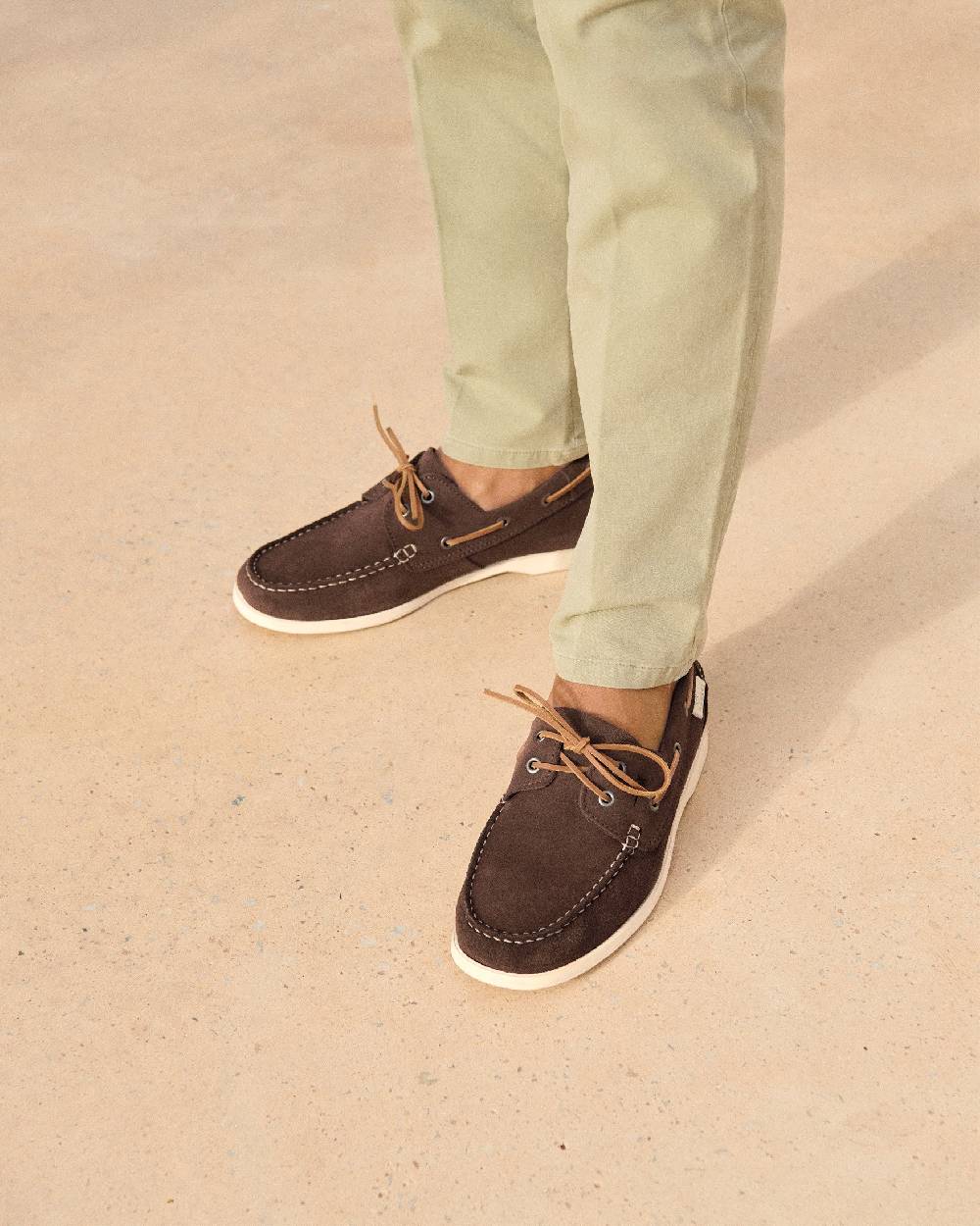Manebí Suede Boat-Shoes - Hamptons Moka Novità