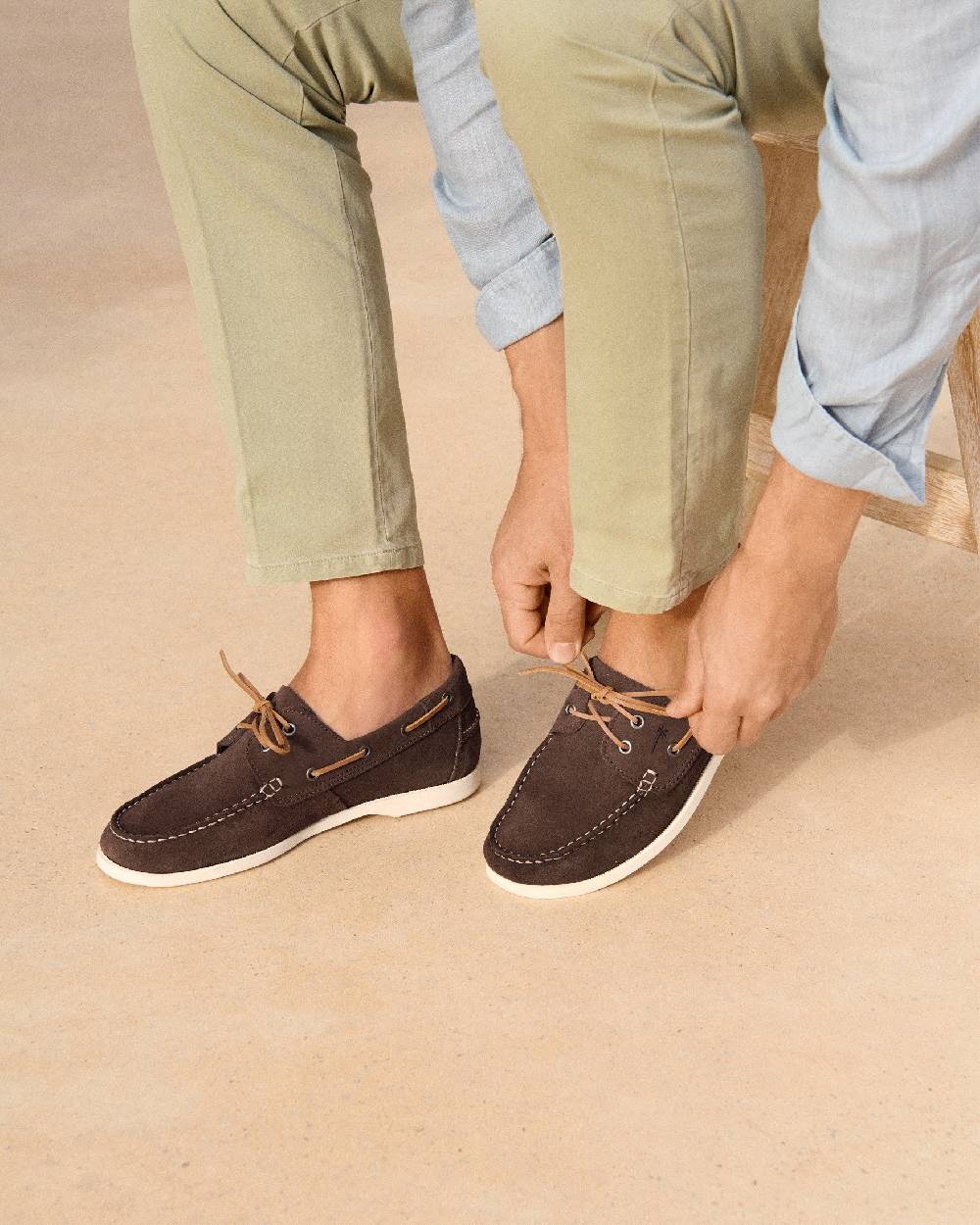 Manebí Suede Boat-Shoes - Hamptons Moka Novità