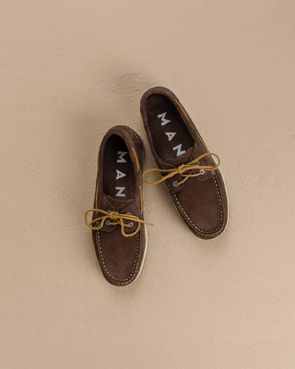 Manebí Suede Boat-Shoes - Hamptons Moka Novità