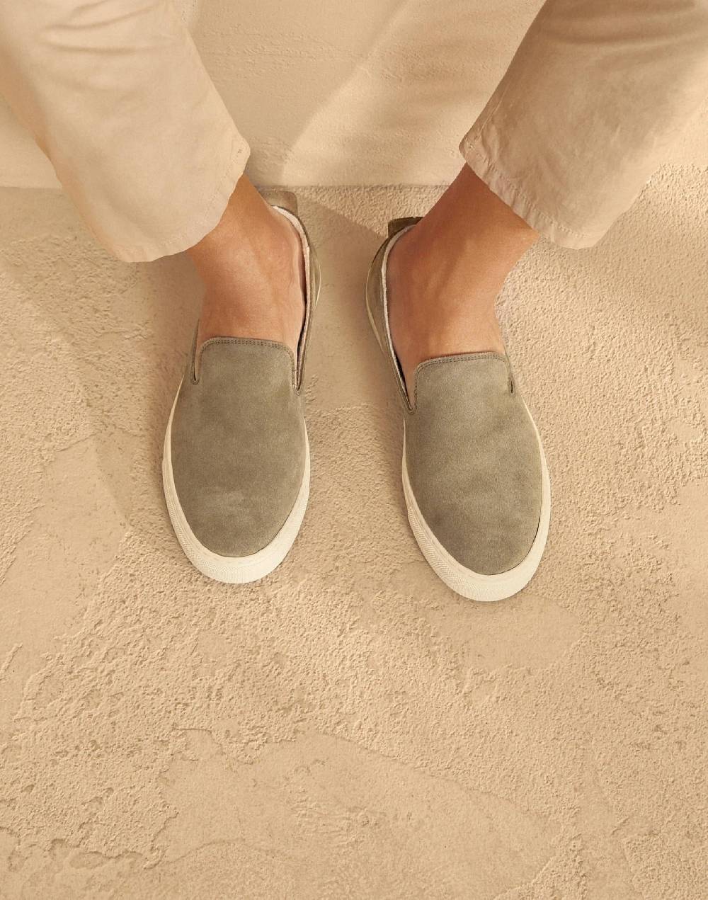 Manebí Slip-On in pelle scamosciata - Hamptons - Forest Online