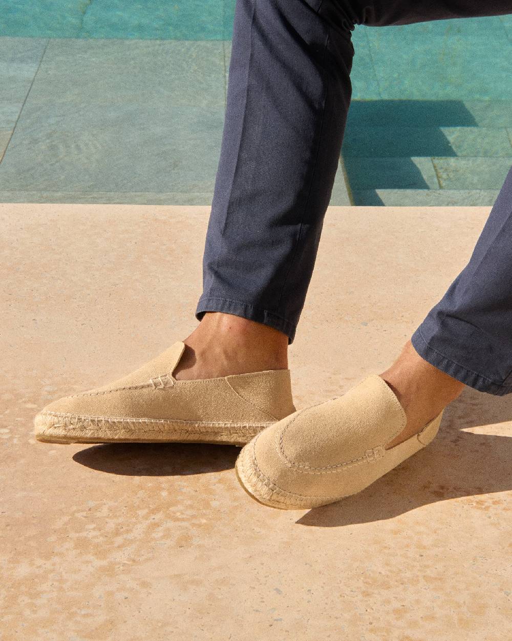 Manebí Mocassini Traveler- Hamptons - Champagne Beige Vendita Economica