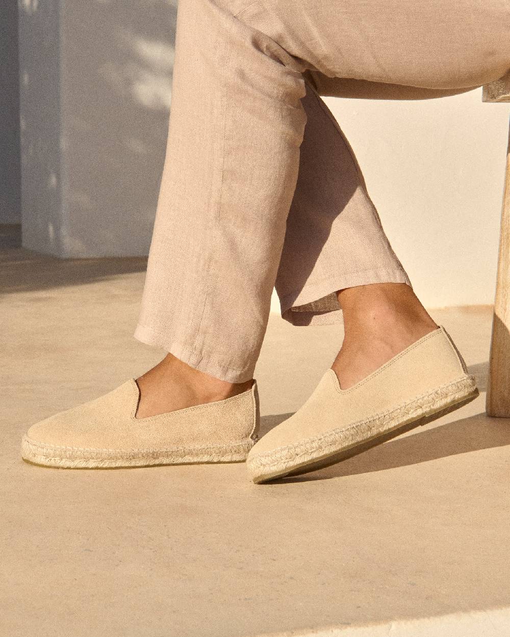 Manebí Espadrillas - Hamptons - Champagne Beige Saldi Di Fabbrica